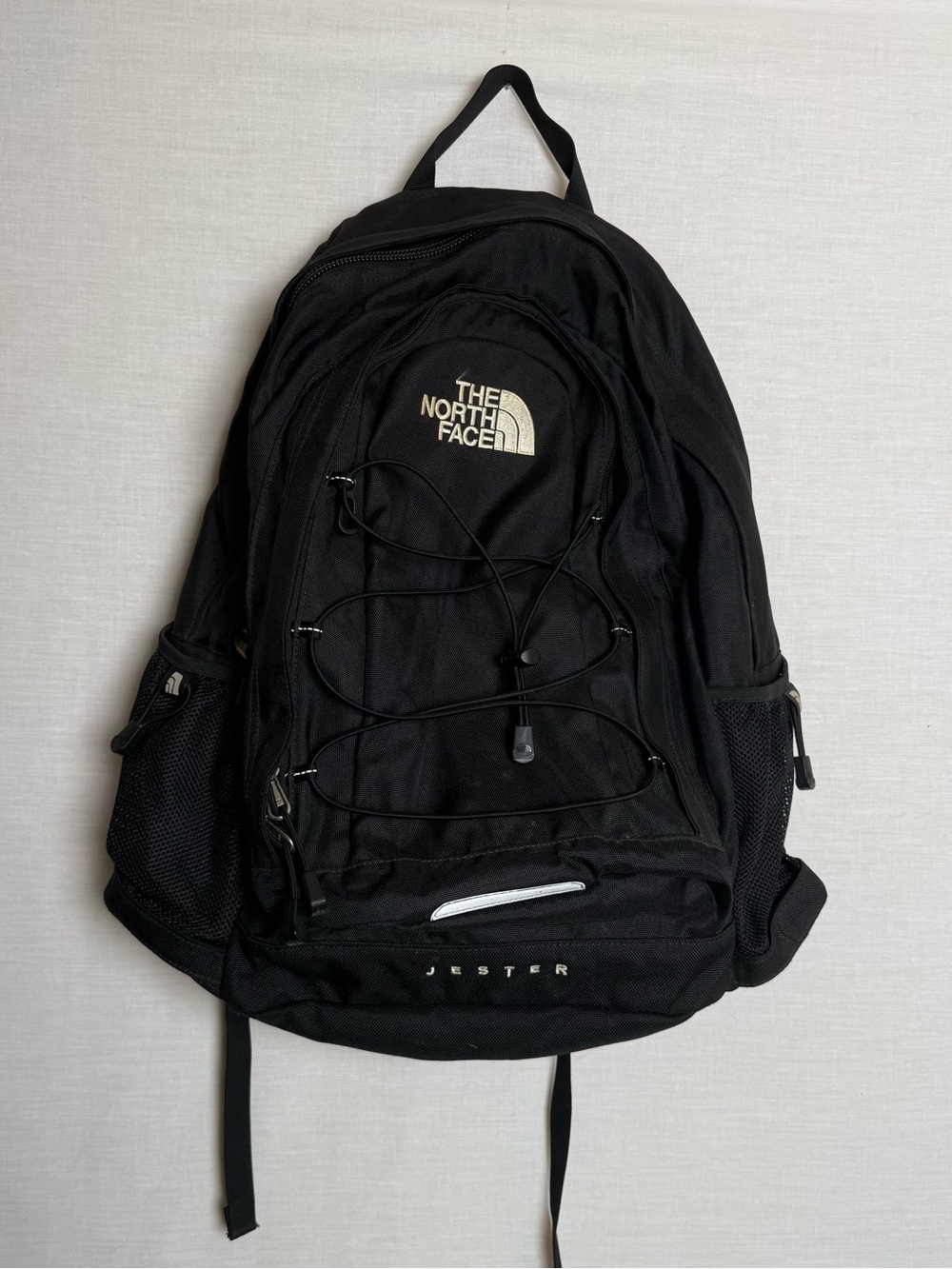 The North Face Jester Backpack Black TNF Bungee